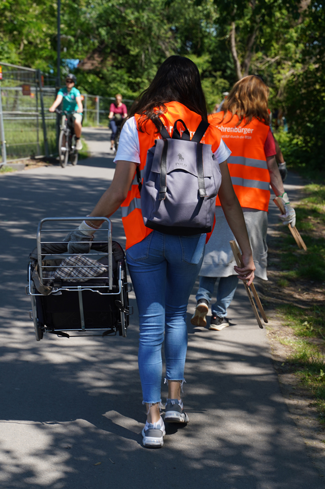 Großes Clean-up im Mauerpark im Mai