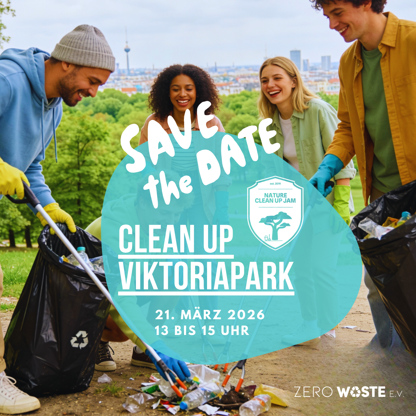 Frühjahrs-Cleanup im Viktoriapark